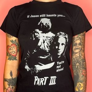 Local Boogeyman Jason Voorhees horror movie t-shirt